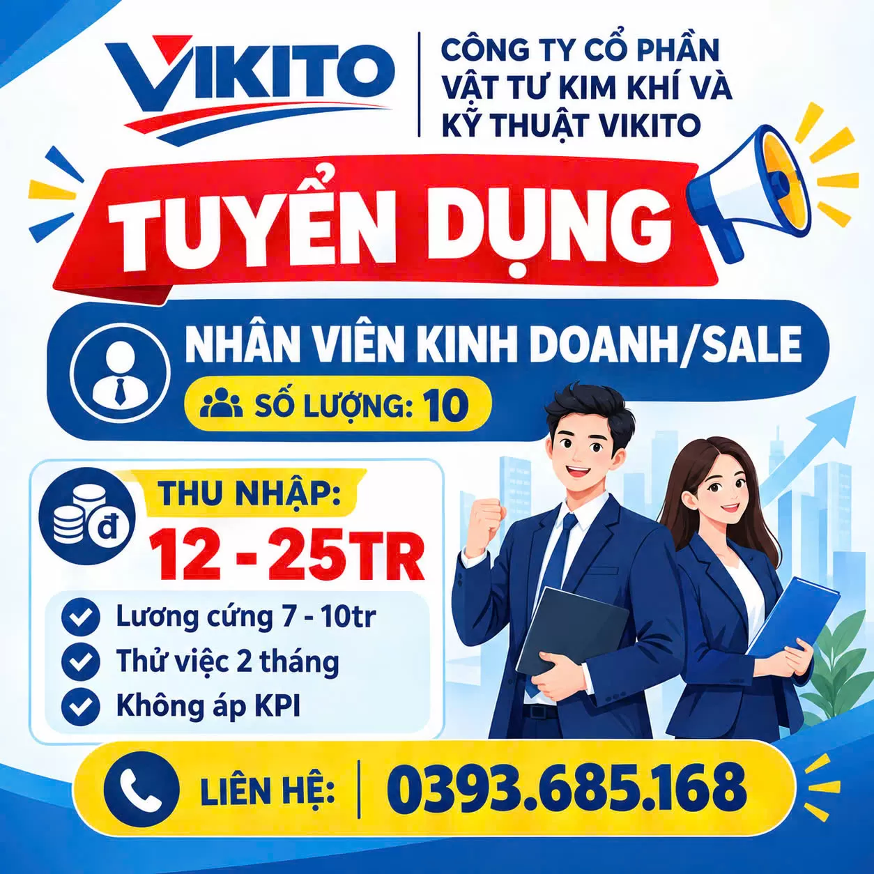 Tuyển Nhân Viên Kinh Doanh/Sale
