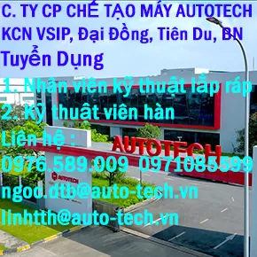 Tuyển Nhân Viên Kỹ Thuật