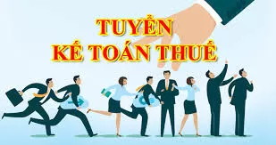 Tuyển Nhân Viên Kế Toán Thuế